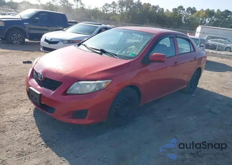 2010 Toyota Corolla Le из США, поврежденный, VIN 2T1BU4EE5AC288467